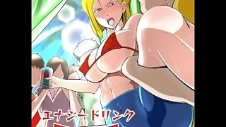 Dragon Ball - Jizm Inwards Horny Android Barely Legal Cock-squeezing Coochie