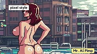 Naked Ai Damsels Pixel Pornography